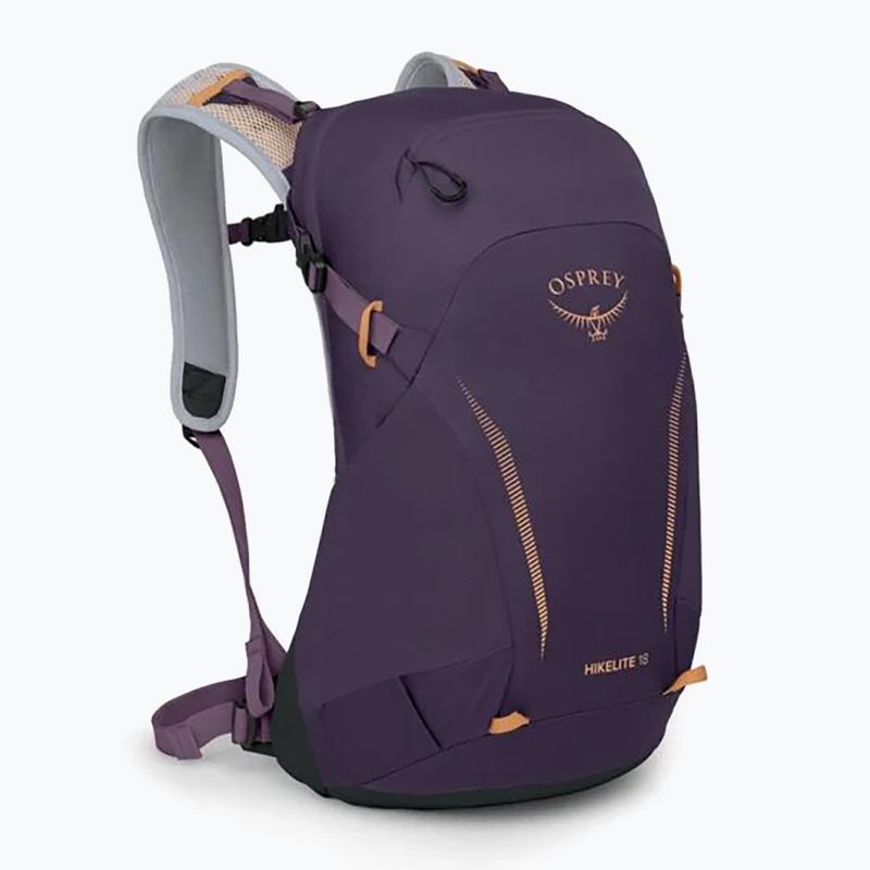 Turistinė kuprinė Osprey Hikelite 18 l purple ink / purple dusk / cheddar orange 3