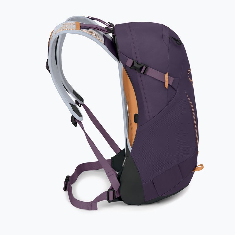 Turistinė kuprinė Osprey Hikelite 18 l purple ink / purple dusk / cheddar orange 4