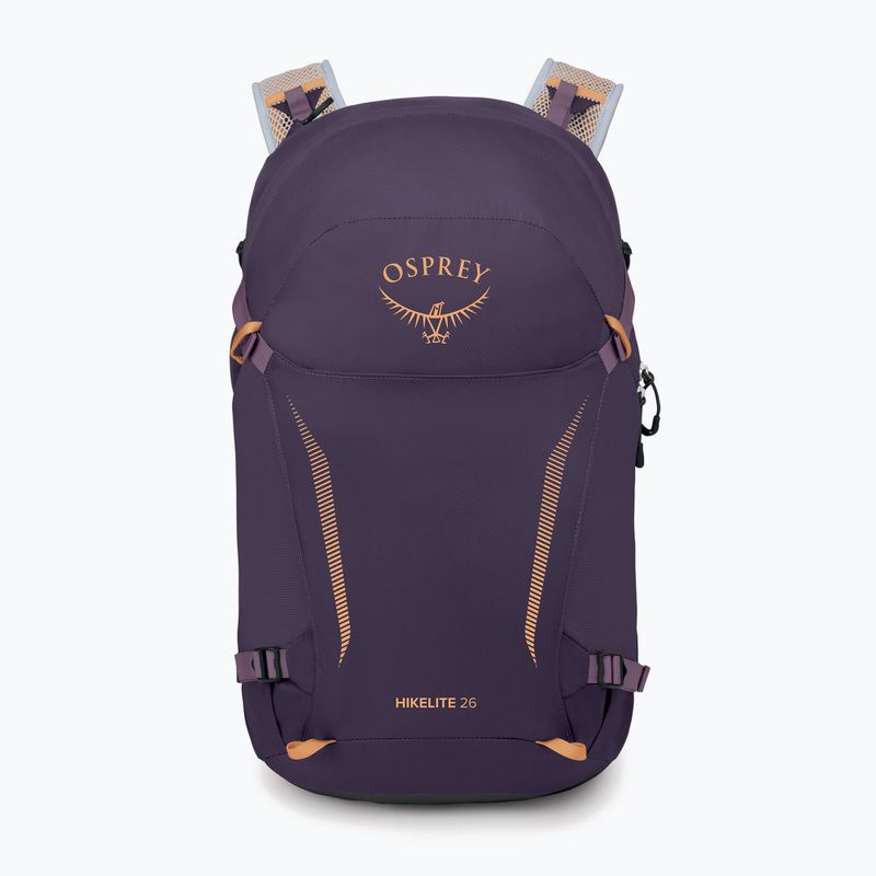 Turistinė kuprinė Osprey Hikelite 26 l purple ink/ purple dusk/ cheddar orange