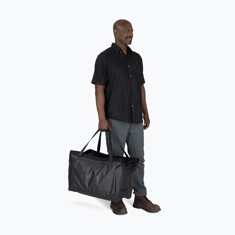 Kelioninė kuprinė Osprey Transporter Gear Tote 60 l raven black/black 4