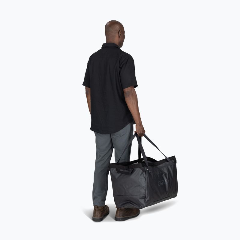 Kelioninė kuprinė Osprey Transporter Gear Tote 60 l raven black/black 5