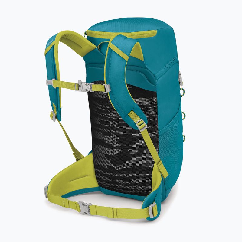 Vaikiška turistinė kuprinė Osprey Jet 18 l blue spikemoss 3