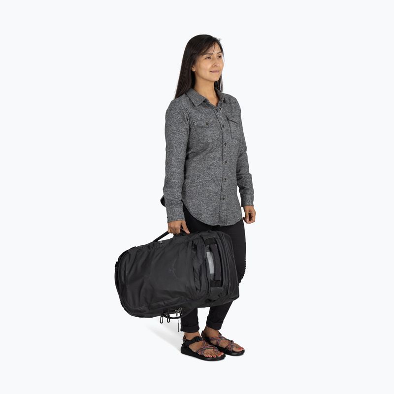 Kelioninis krepšys Osprey Transporter Squffel 70 l raven black 5