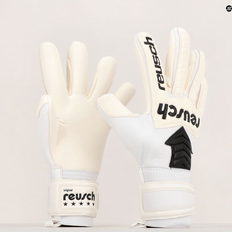 Reusch Legacy Arrow Silver vartininko pirštinės baltos 5370204-1100 10
