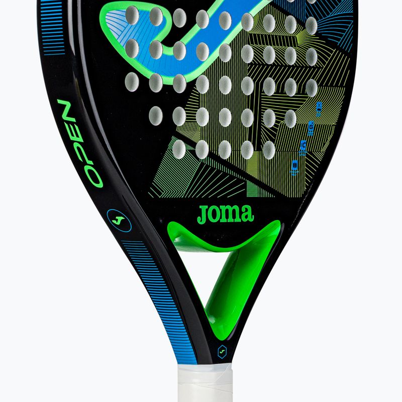 Padelio raketė Joma Open Paddle black/fluor turquoise 5