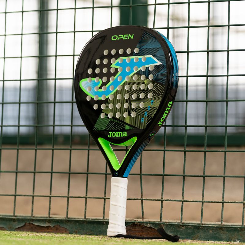 Padelio raketė Joma Open Paddle black/fluor turquoise 11