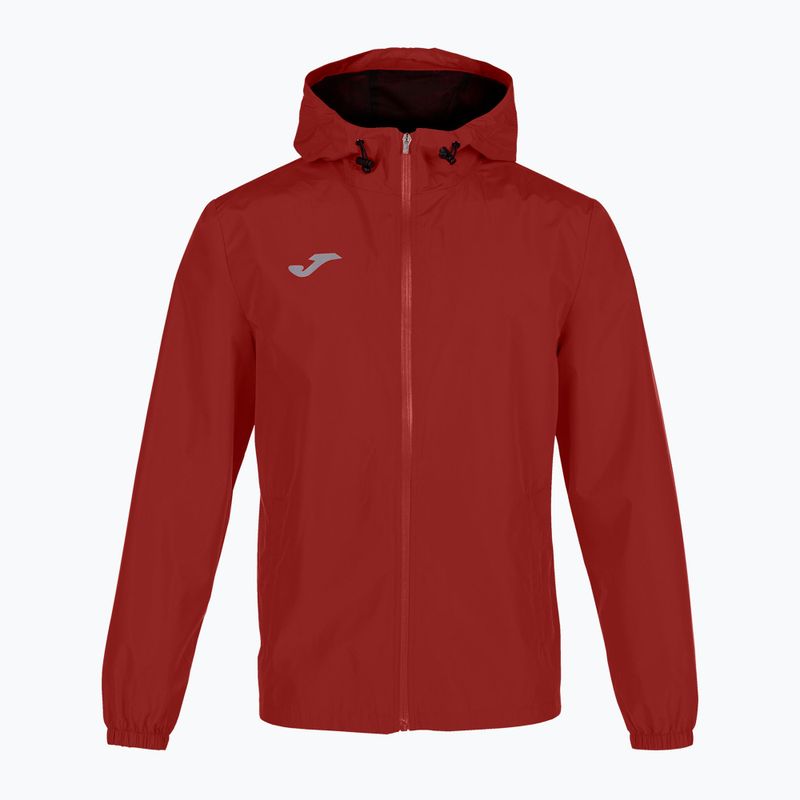 Vyriškas Joma Elite VIII Raincoat bėgimo švarkas raudonas Joma Elite VIII Raincoat švarkas