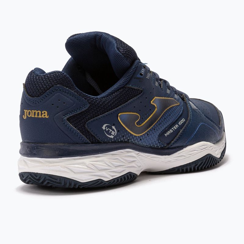 Joma T.Master Clay vyriški tamsiai mėlyni teniso bateliai TM100S2203P 14