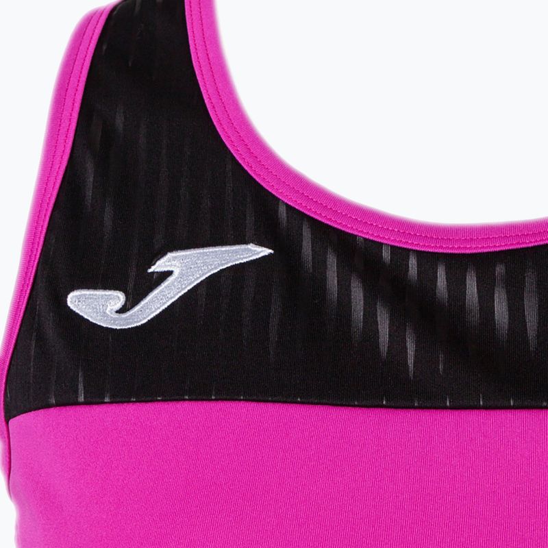 Moteriškas teniso tank topas Joma Montreal fluorescent pink/black 6