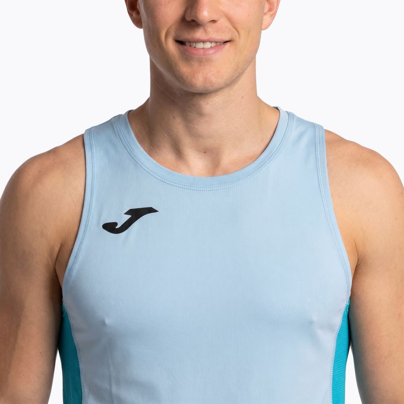 Vyriškas bėgimo tank topas Joma R-Winner sky blue 3