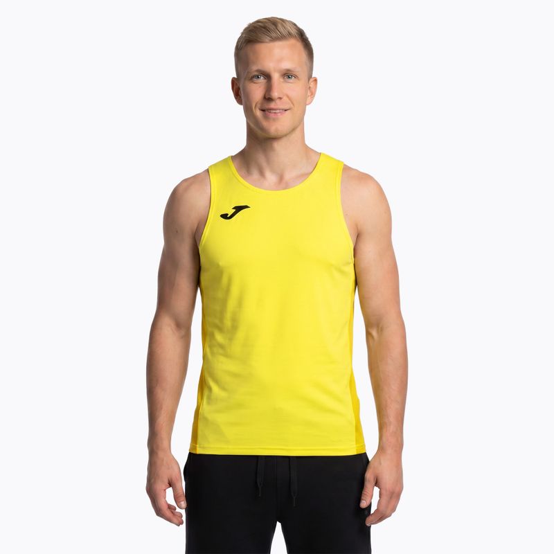 Vyriškas marškinėlis Joma R-Winner geltonas 102806.900
