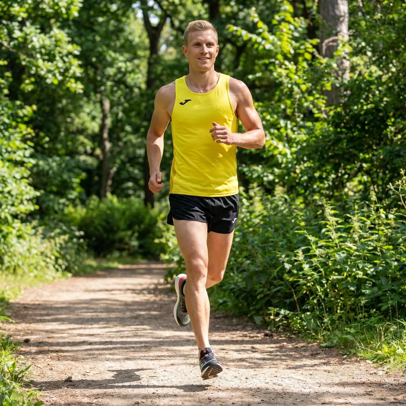 Vyriškas marškinėlis Joma R-Winner geltonas 102806.900 8