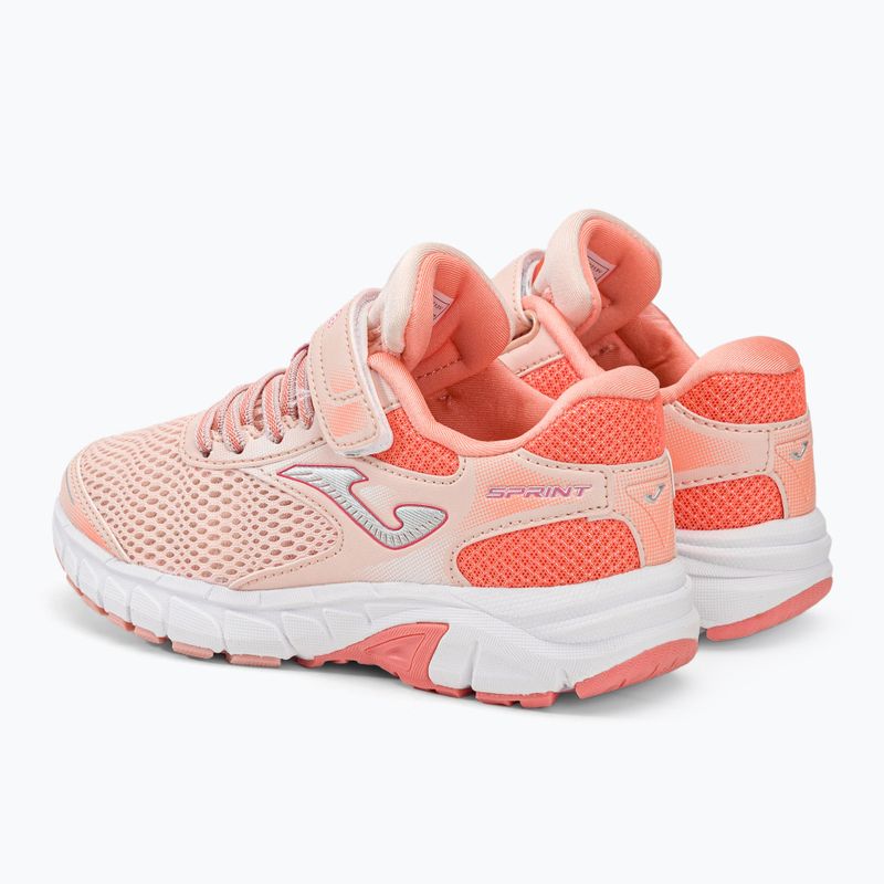 Joma J.Sprint 2213 oranžiniai vaikiški bėgimo bateliai JSPRW2213V 3