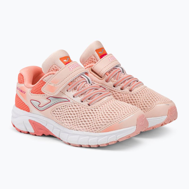 Joma J.Sprint 2213 oranžiniai vaikiški bėgimo bateliai JSPRW2213V 4