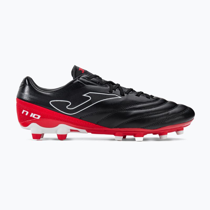 Vyriški futbolo bateliai Joma Numero-10 FG black/red 2