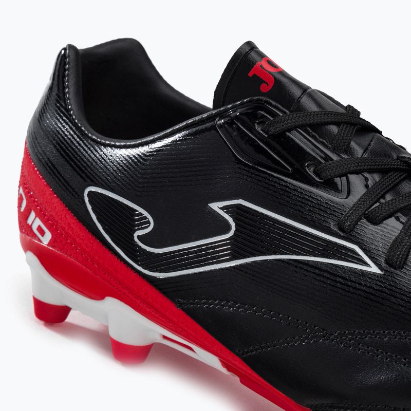 Vyriški futbolo bateliai Joma Numero-10 FG black/red 9