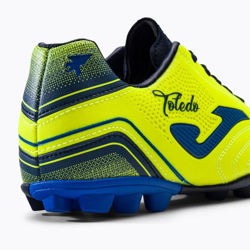 Vaikiški futbolo bateliai Joma Toledo HG lemon fluor 7
