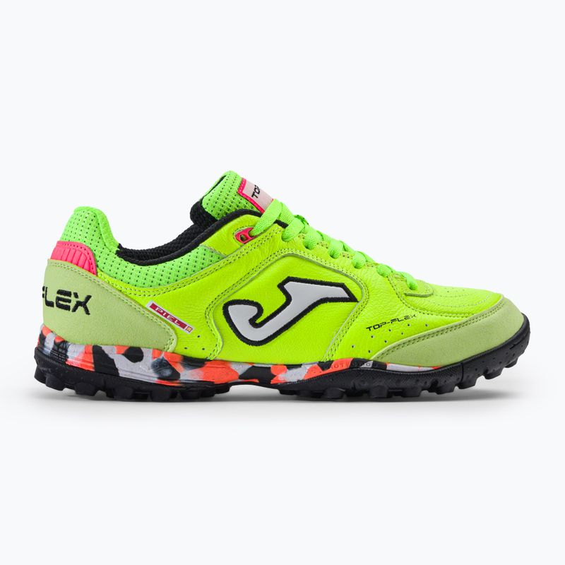 Vyriški futbolo bateliai Joma Top Flex TF green fluor 2