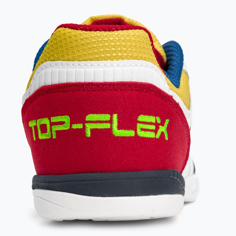 Vyriški futbolo bateliai Joma Top Flex IN white/red 8