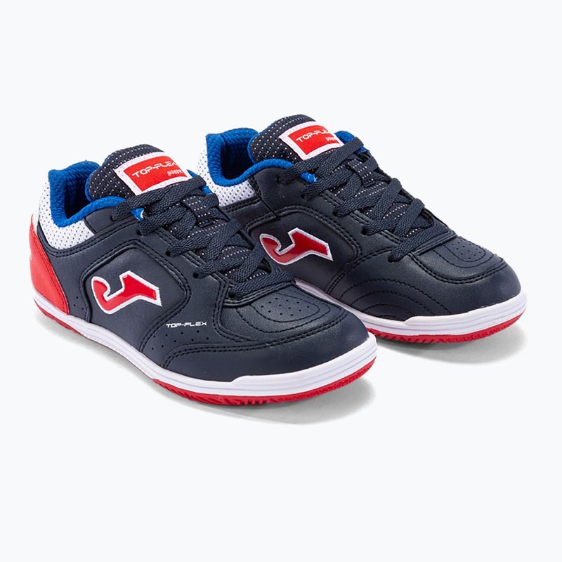 Vaikiški futbolo bateliai "Joma Top Flex IN navy/red 10