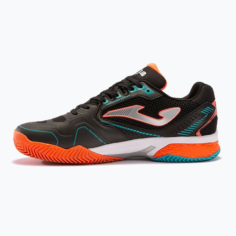 Joma T.Set Clay vyriški juodi teniso bateliai TSETW2201P 12