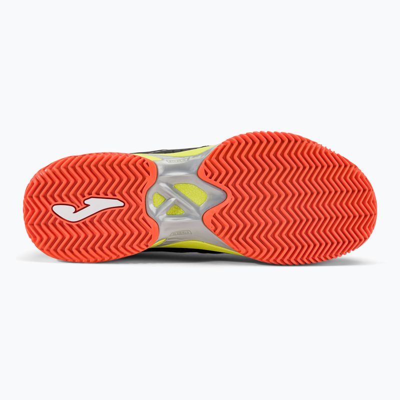 Joma T.Set Clay vyriški juodi teniso bateliai TSETW2201P 5