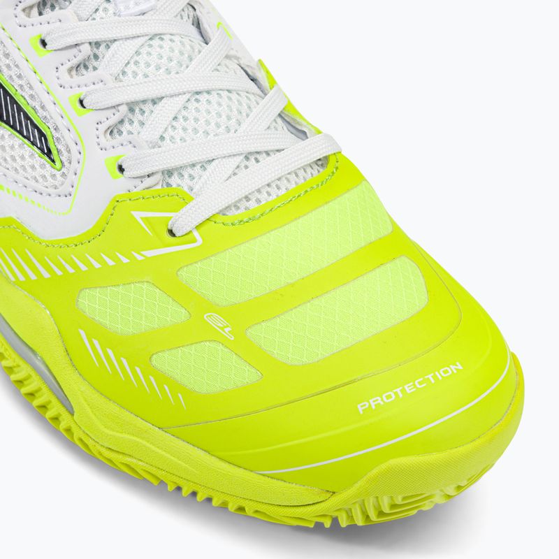 Joma T.Set Clay vyriški baltos ir geltonos spalvos teniso bateliai TSETW2209P 7