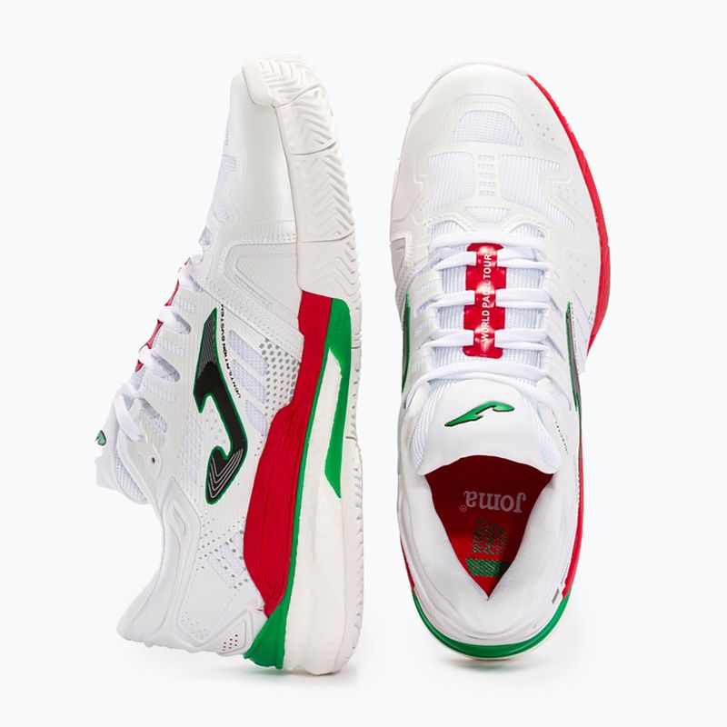 Joma T.Slam vyriški balti teniso bateliai TSLAMW2202P 13