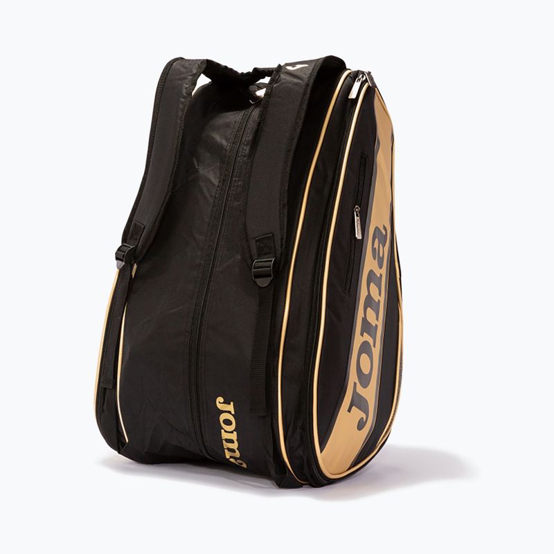 Padelio krepšys Joma Gold Pro Paddle black/gold 13