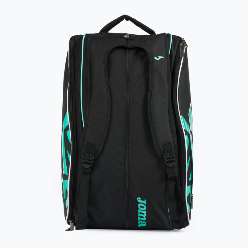 Padelio krepšys Joma Master Paddle black/turquoise 2