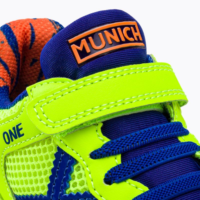 Vaikiški futbolo bateliai MUNICH One Kid Vco šviesiai žali 9