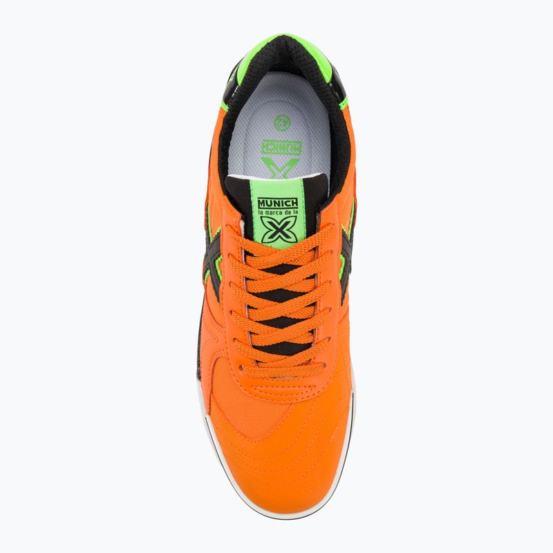 Futbolo batai MUNICH G-3 Indoor naranja 5