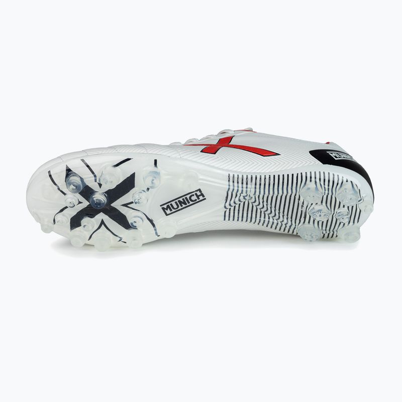 Futbolo bateliai MUNICH Arenga FG blanco/rojo 12
