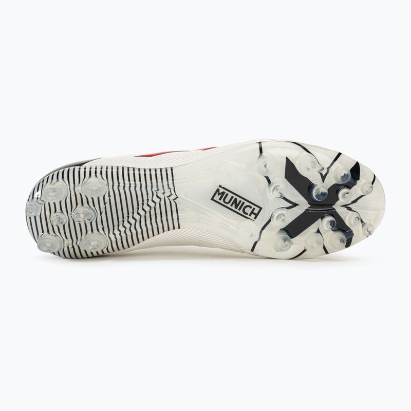Futbolo bateliai MUNICH Arenga FG blanco/rojo 4