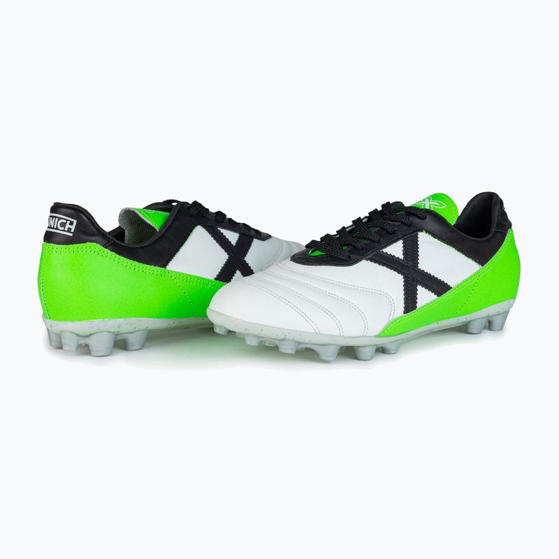 Futbolo batai MUNICH Mundial 2.0 AG blanco/verde 8