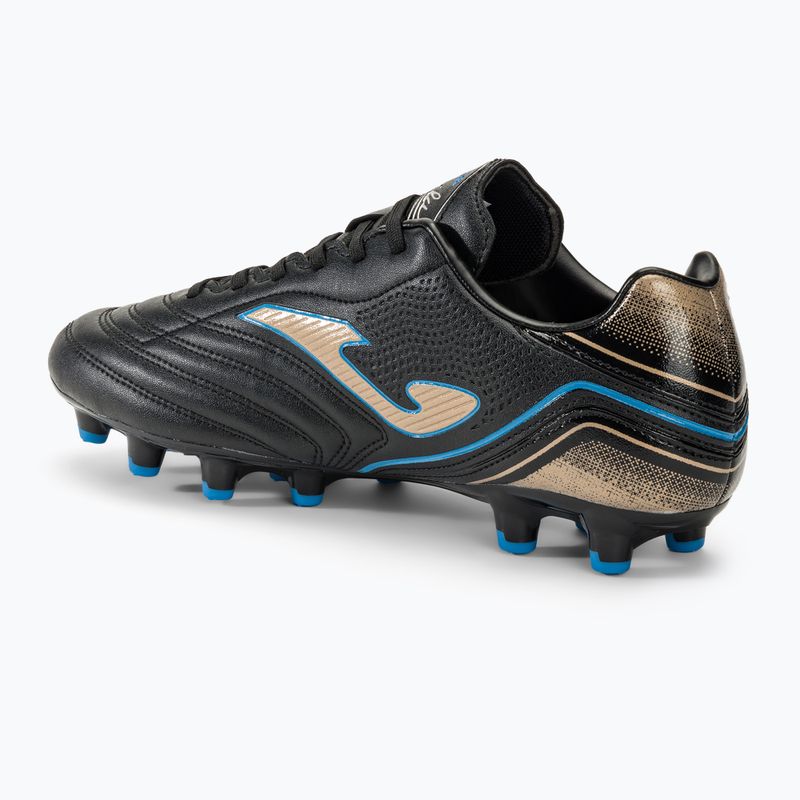 Vyriški futbolo batai Joma Aguila FG black/gold 3
