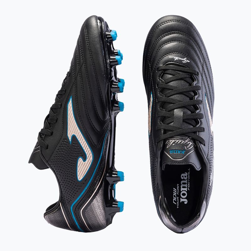 Vyriški futbolo batai Joma Aguila FG black/gold 11