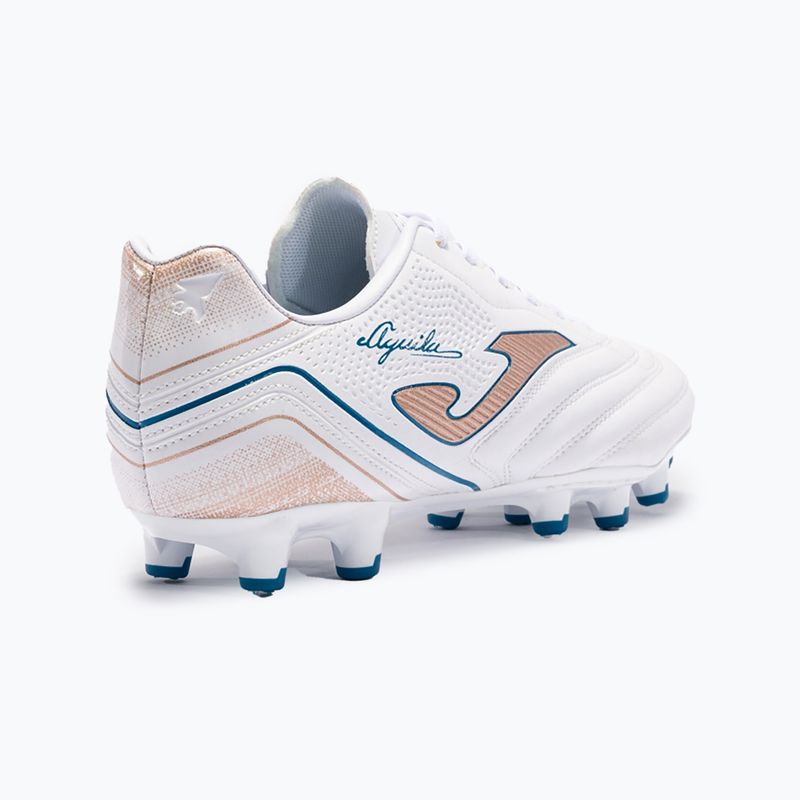 Vyriški futbolo bateliai Joma Aguila FG white/gold 13