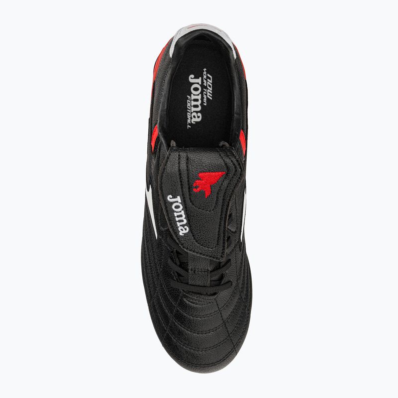 Vyriški futbolo bateliai Joma Aguila Cup FG black/red 6