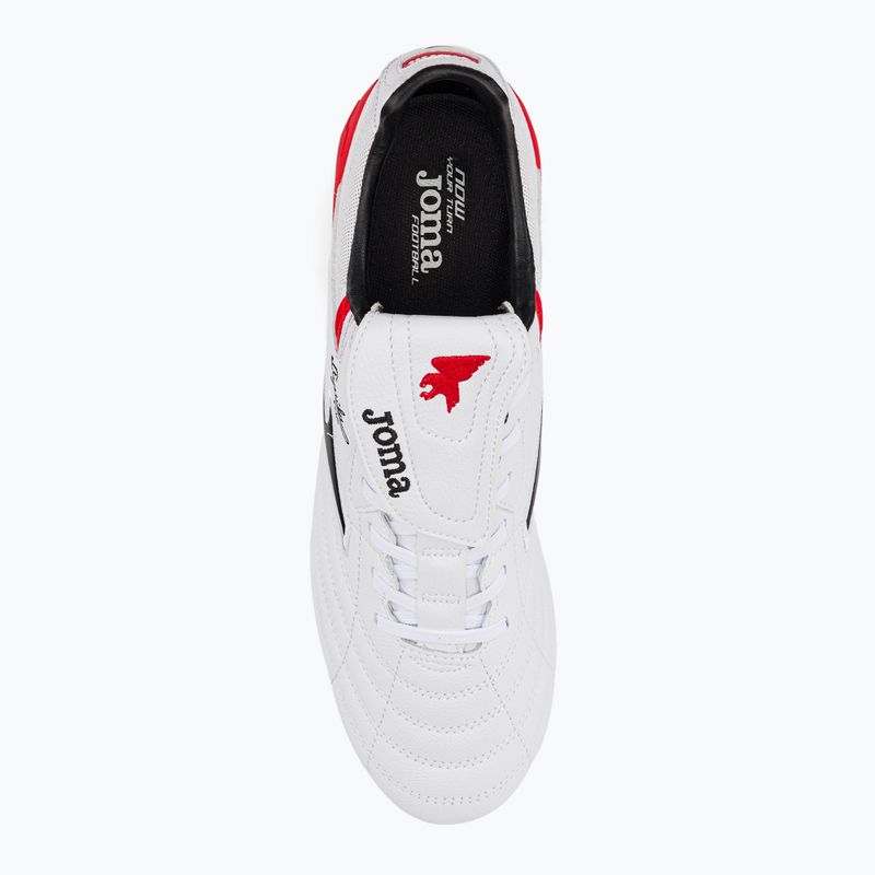 Vyriški futbolo bateliai Joma Aguila Cup FG white/red 6