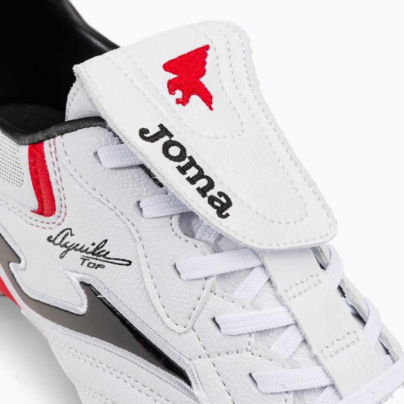 Vyriški futbolo bateliai Joma Aguila Cup FG white/red 8