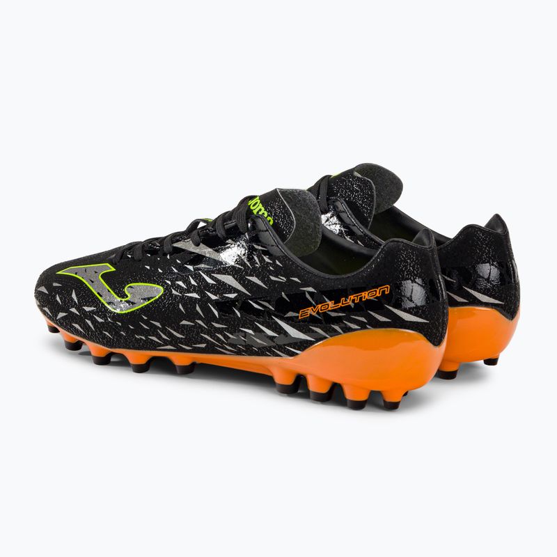 Vyriški futbolo bateliai Joma Evolution Cup AG black/orange 3