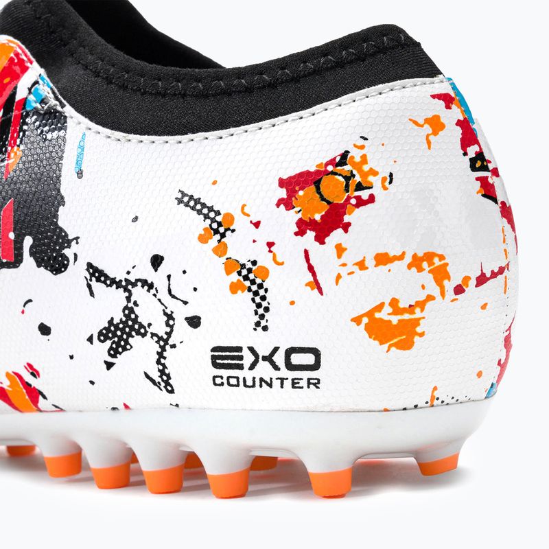 Vyriški futbolo bateliai Joma Evolution AG white/black/orange 10