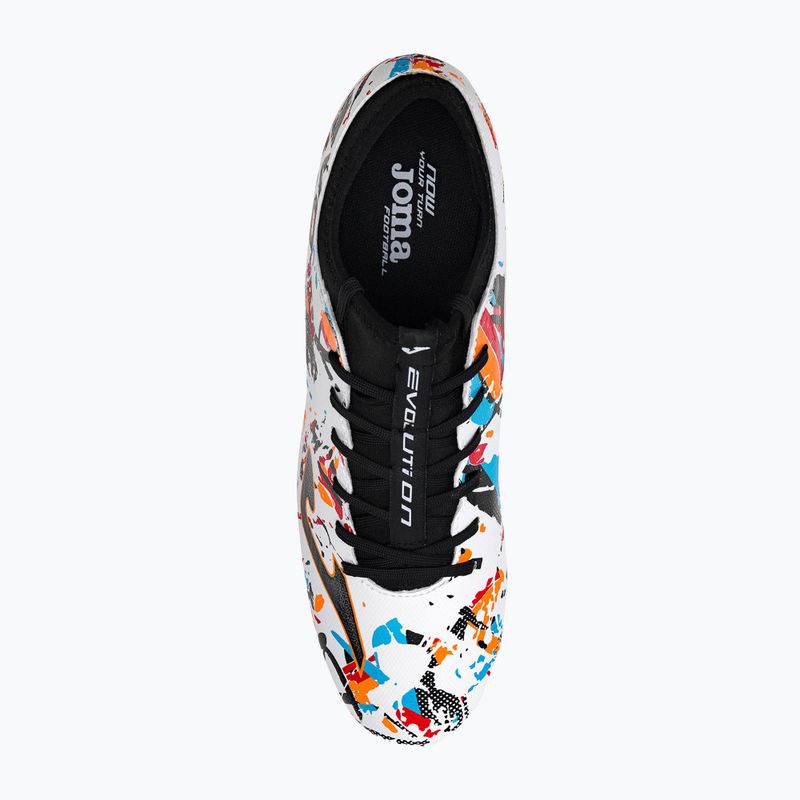 Vyriški futbolo bateliai Joma Evolution FG white/black/orange 6