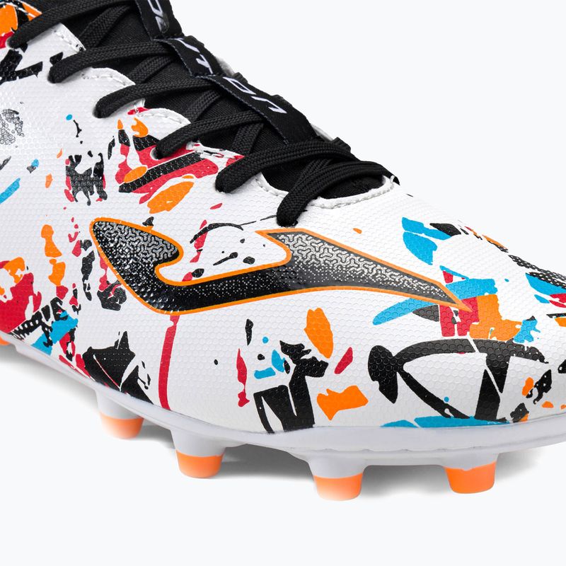 Vyriški futbolo bateliai Joma Evolution FG white/black/orange 7