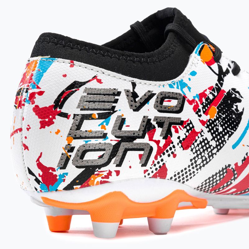 Vyriški futbolo bateliai Joma Evolution FG white/black/orange 8