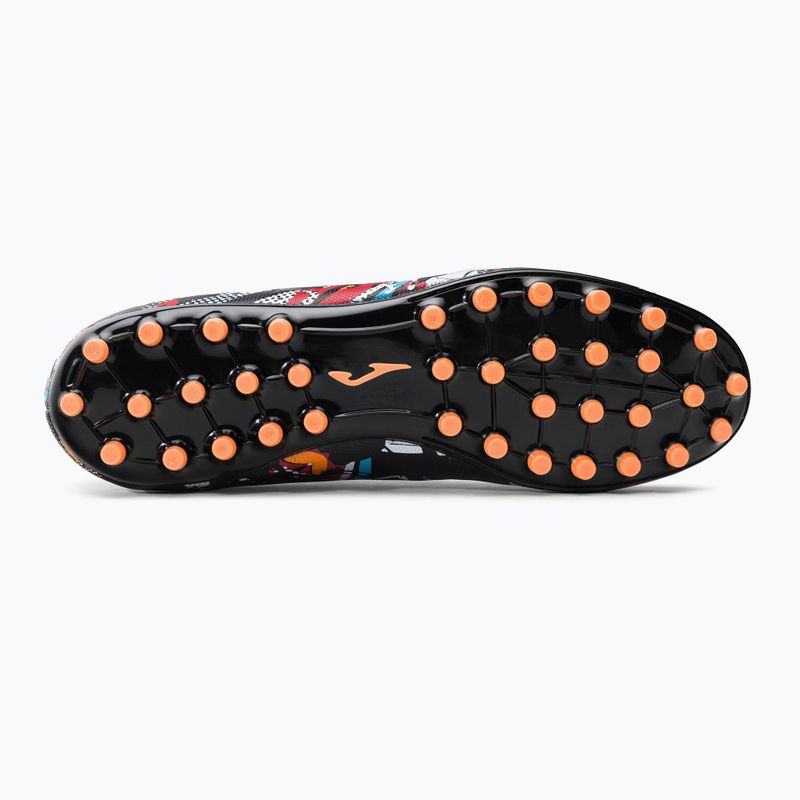 Vyriški futbolo bateliai Joma Evolution AG black/white/red 5