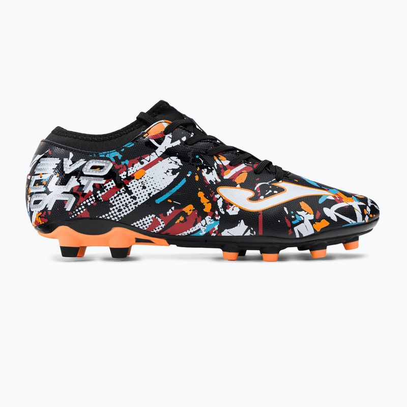 Vyriški futbolo bateliai Joma Evolution FG black/white/red 2