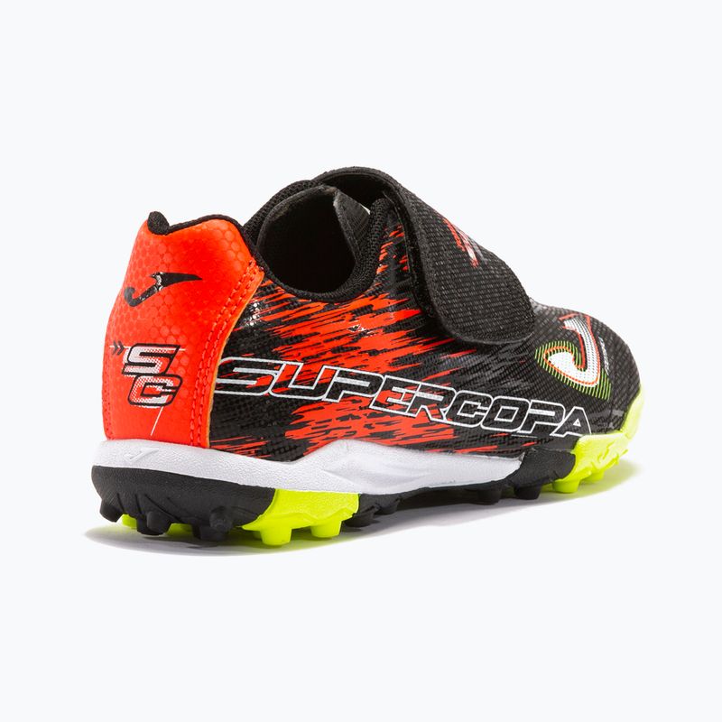 Vaikiški futbolo bateliai Joma Super Copa TF black/orange 12