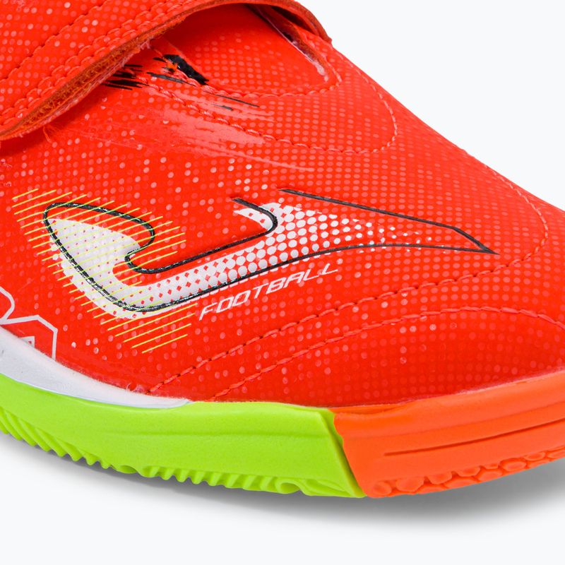 Vaikiški futbolo bateliai Joma Super Copa IN coral/green fluor 7